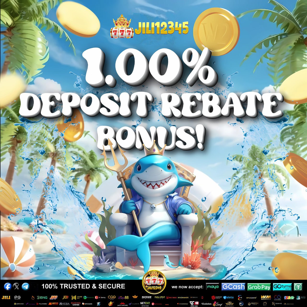 Interface moderna de jogos de slot online